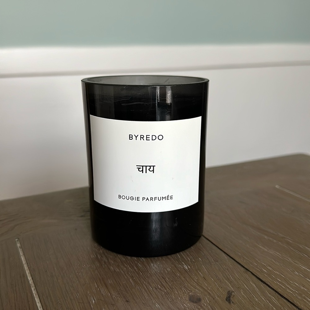 Super rare Byredo Holiday Chai Black Wax candle full size